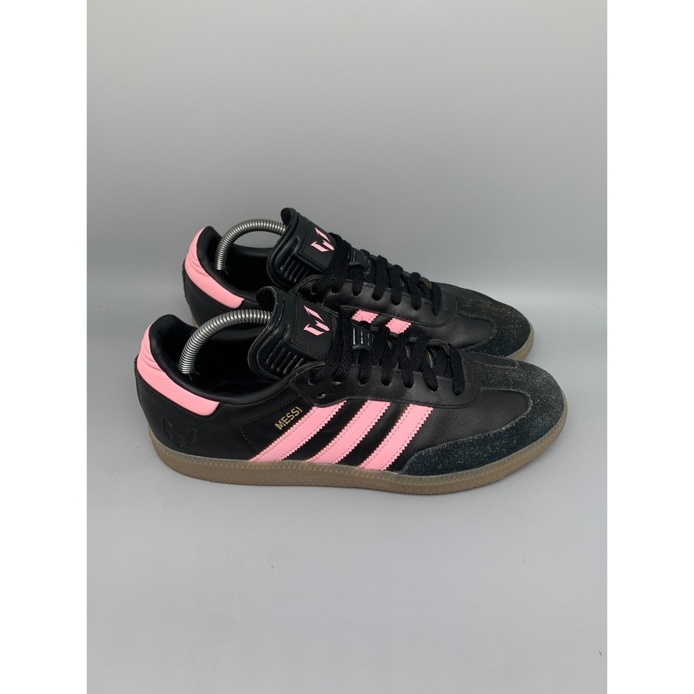 Adidas Samba Messi Inter Miami Black Pink Soccer Shoes IH8158 Men's Sz 9